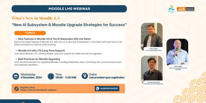 MOODLE LMS WEBINAR PCMan