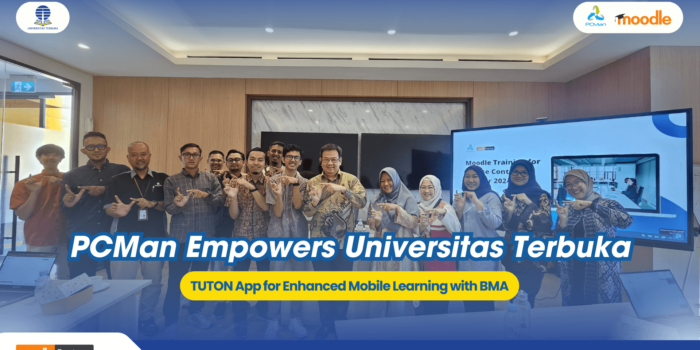 PCMan Empowers Universitas Terbuka with TUTON App for Enhanced Mobile Learning with BMA